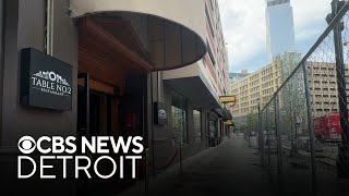 Construction hurting restaurant in Detroit’s Greektown neighborhood