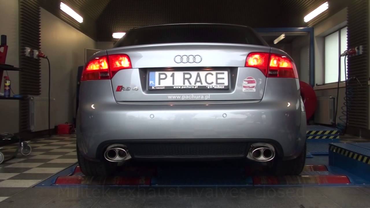 Audi RS4 B7 TUNED BY PACHURA MOTO CENTER stage 1+,chiptuning, Milltek