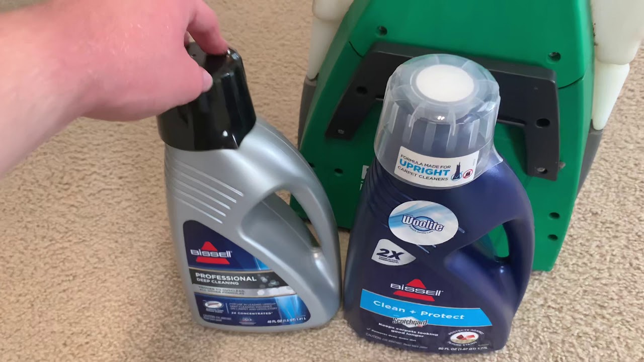 Bissell BigGreen BG10 Carpet Cleaner Basic Starter Guide YouTube