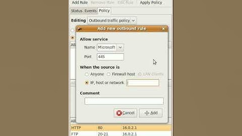 Firewall Firestarter