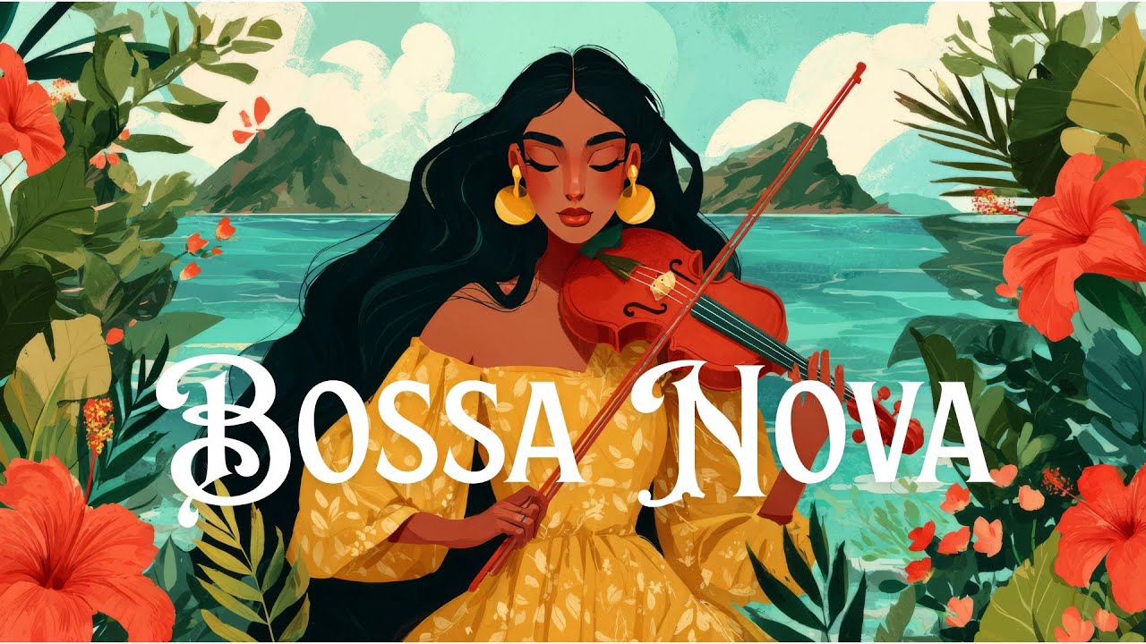 Bossa Nova Violin 2025 🎻 Summer Jazz Covers for Calm and Focus