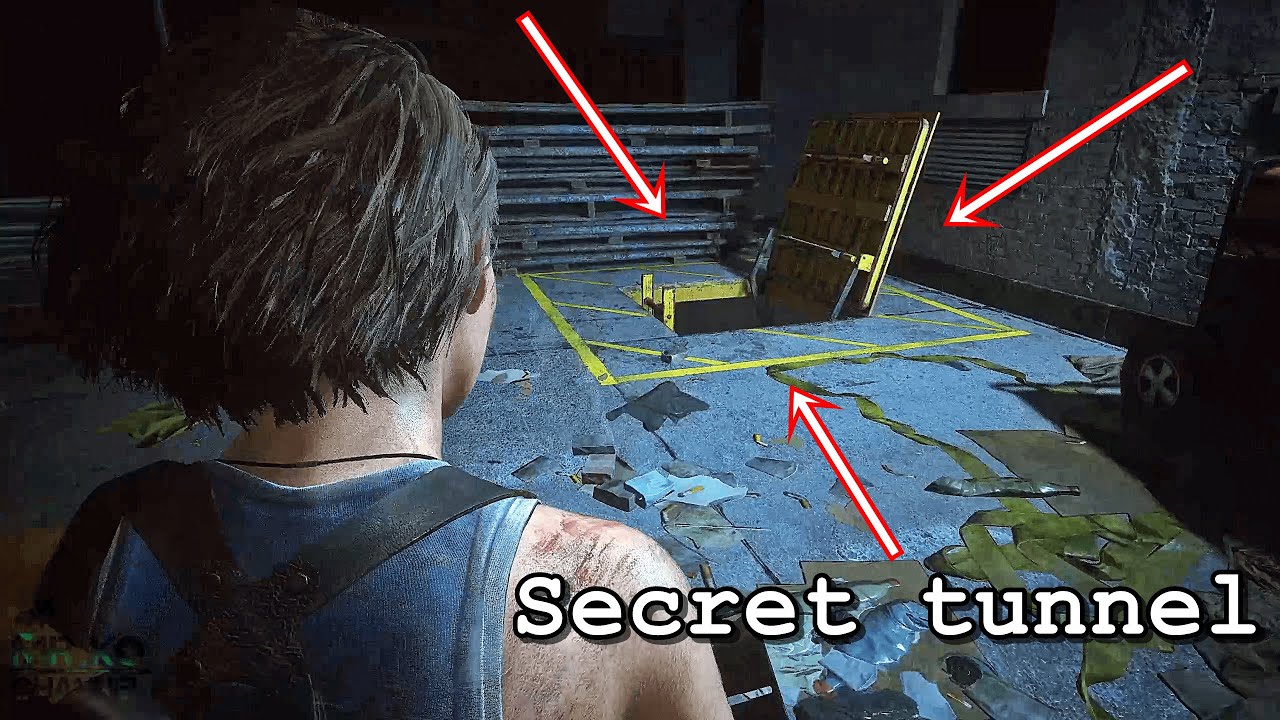 I found a secret underground tunnel Resident Evil 3 Remake Demo YouTube