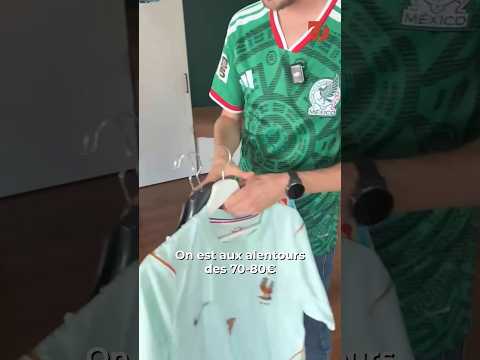 4 maillots de foot pour moins de 80 euros