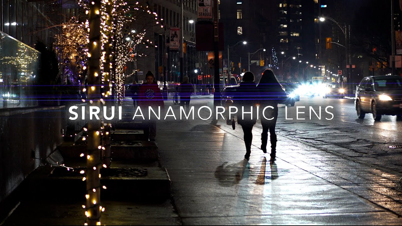 Using an Anamorphic Lens on the Sony A7iii / Sirui 50mm F1.8 - YouTube