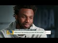 I caught up with Andrew Wiggins after his outstanding Game 5 performance