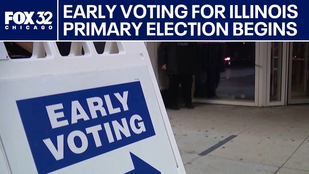 Early voting for 2026 Illinois primary election begins this month - YouTube