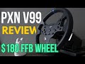 Pxn v99 review  best budget force feedback wheel 2024