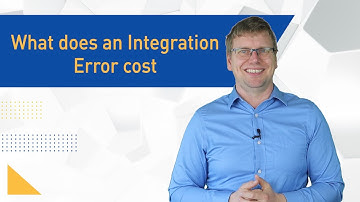 What does an error in your SAP Integration cost?