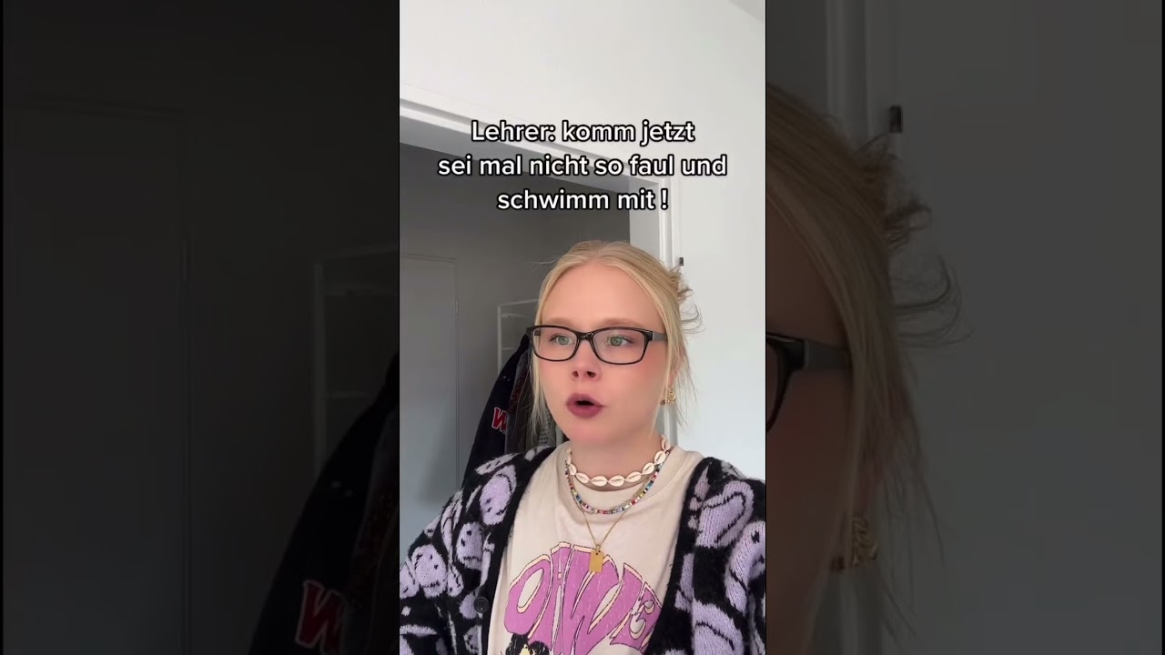 Schwimmunterricht in der Schule 🥲 #schule #schulzeit #lehrer #selbstzweifel #pubert&auml;t