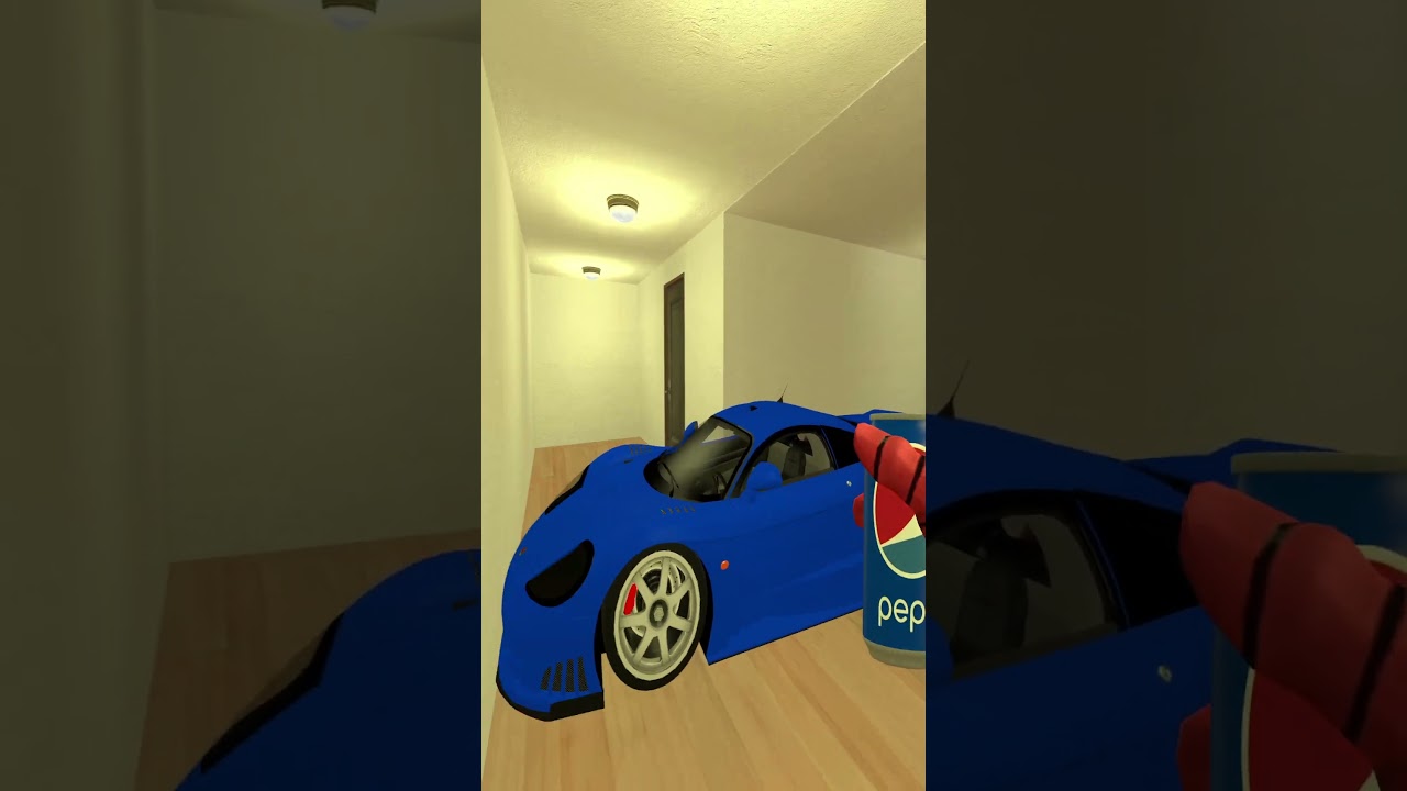 Crazy Frog chase me in Liminal Hotel Gmod Nextbot