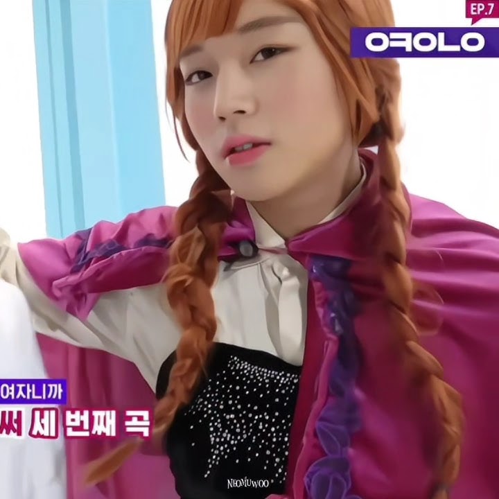 Park Jihoon as Anna Frozen😂🤣 #weakheroclass2 #parkjihoon #wannaone #kdrama