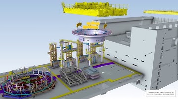 4D Cryostat Base Lift Animation