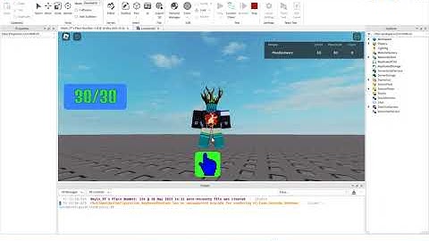 How to make a clicker game in roblox studio