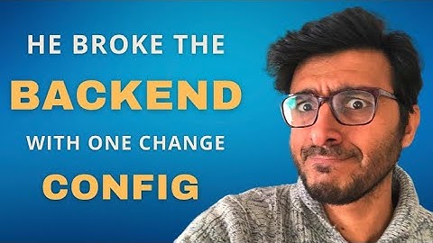 SRE changes HAProxy config, Breaks the Backend and troubleshoots it like a champ - lets discuss