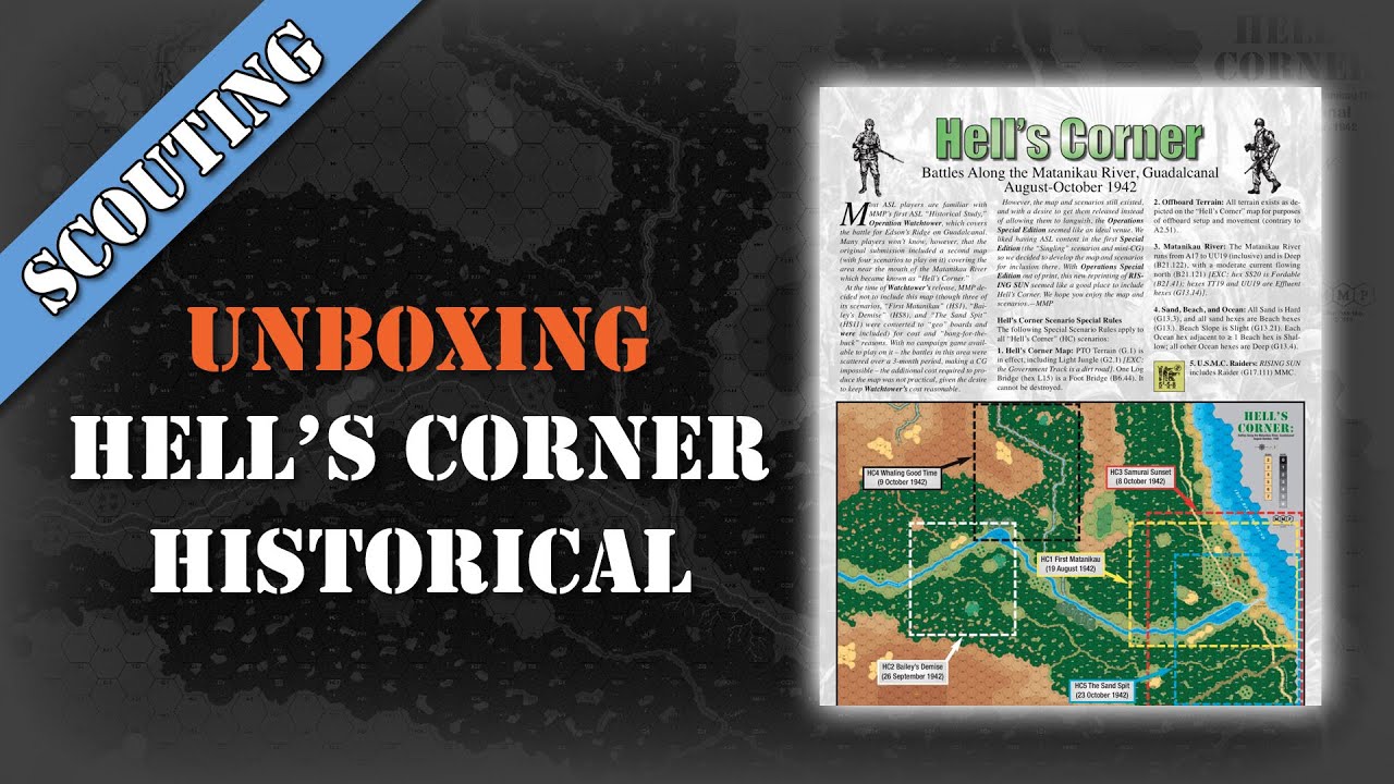 Scouting Report 33 - Hell's Corner Unboxing