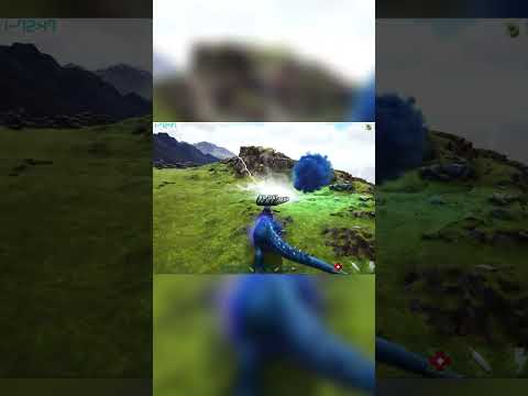 Con spirit wyvern nó bá điên luôn trong ark primal fear #xinmegame #ark #shorts