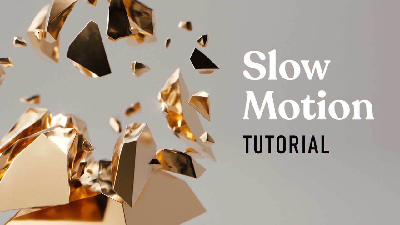 Simple slow motion | Cinema4D Tutorial