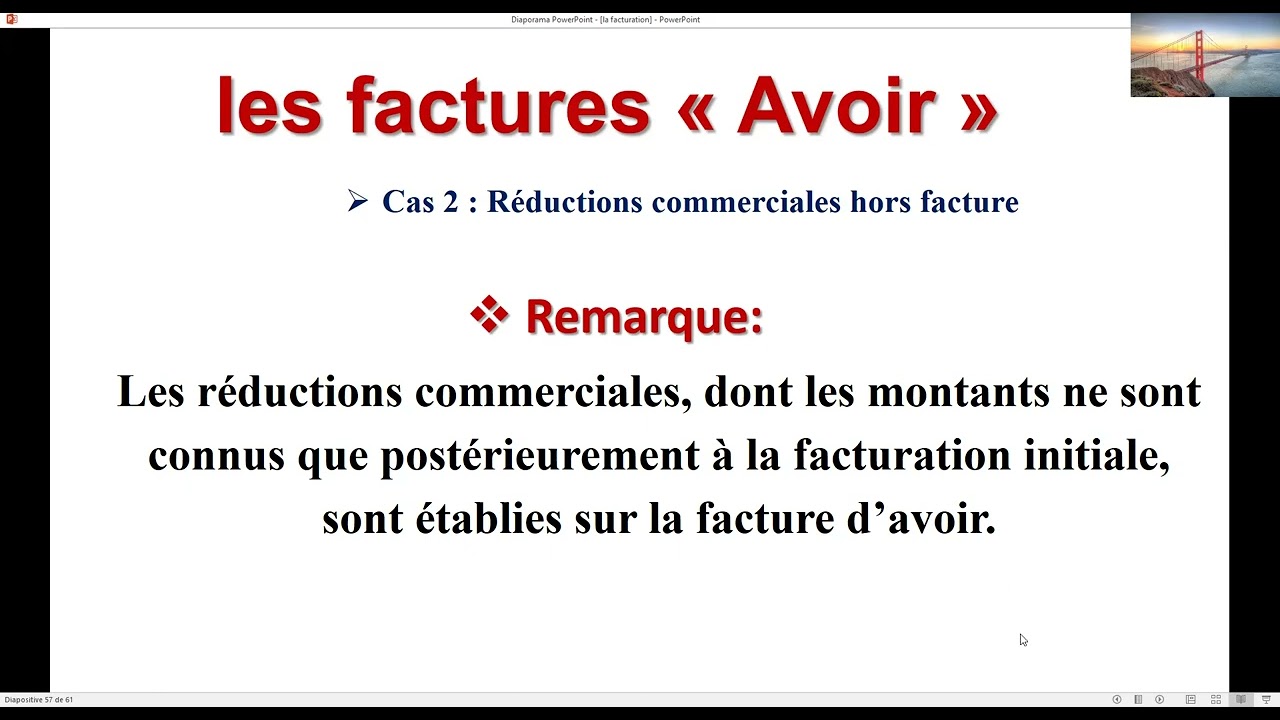 comptabilité générale S1 : exercice sur les factures Doit et avoir