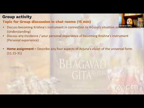 Bhakti Shastri Bhagavad Gita Chapter 11 Monday Batch