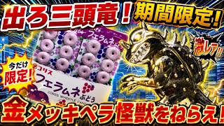 大高騰3万円！超大当たり「金メッキ三頭竜」をねらえ！期間限定