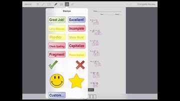 Learn More about Grading Work on the iPad in eBackpack