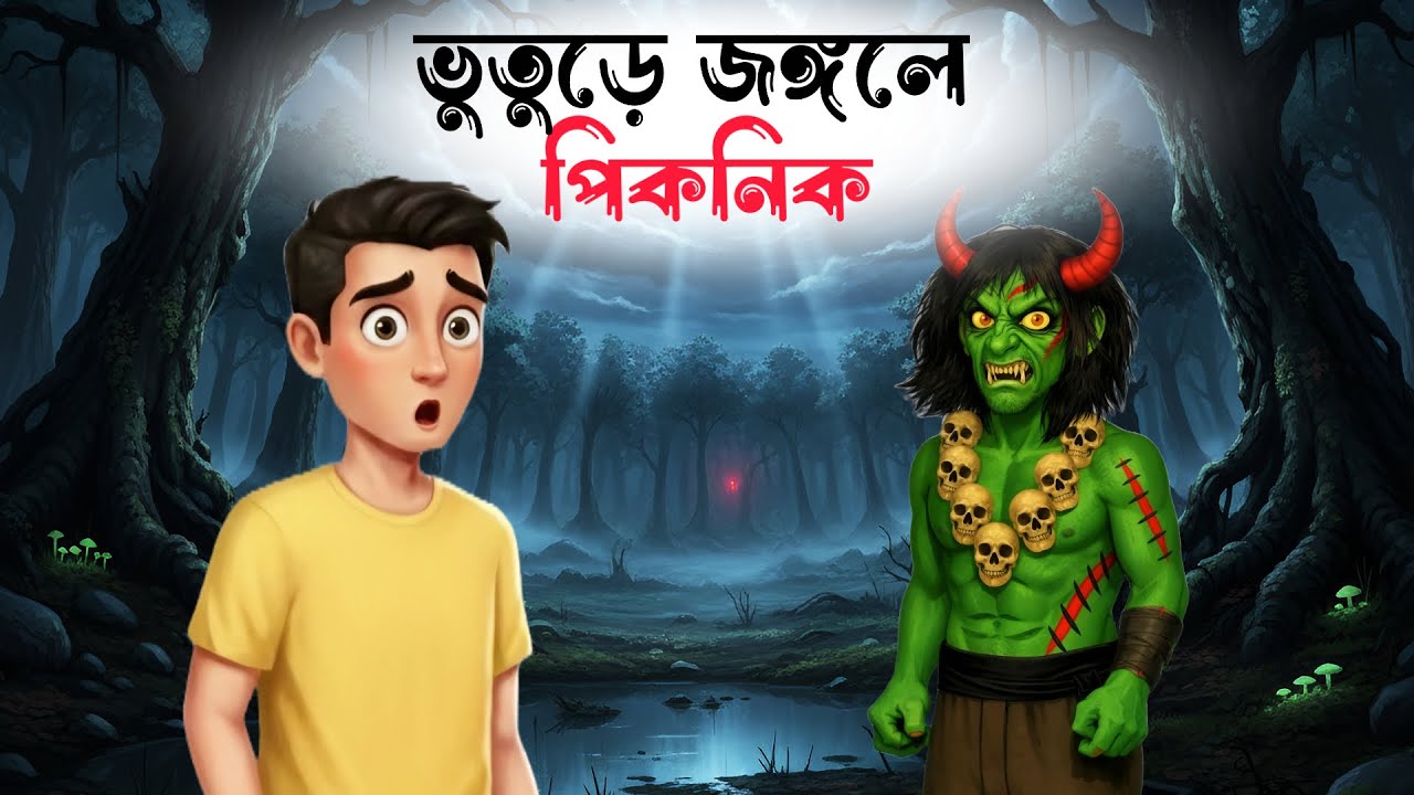 Bhuture Jongole Picnic | Bhuter golpo | Bengali bhuter golpo | Horror story | Golper Jhuli
