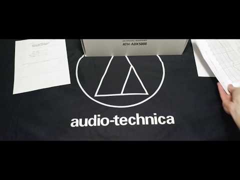 Audio-Technica ATH-ADX5000 unboxing