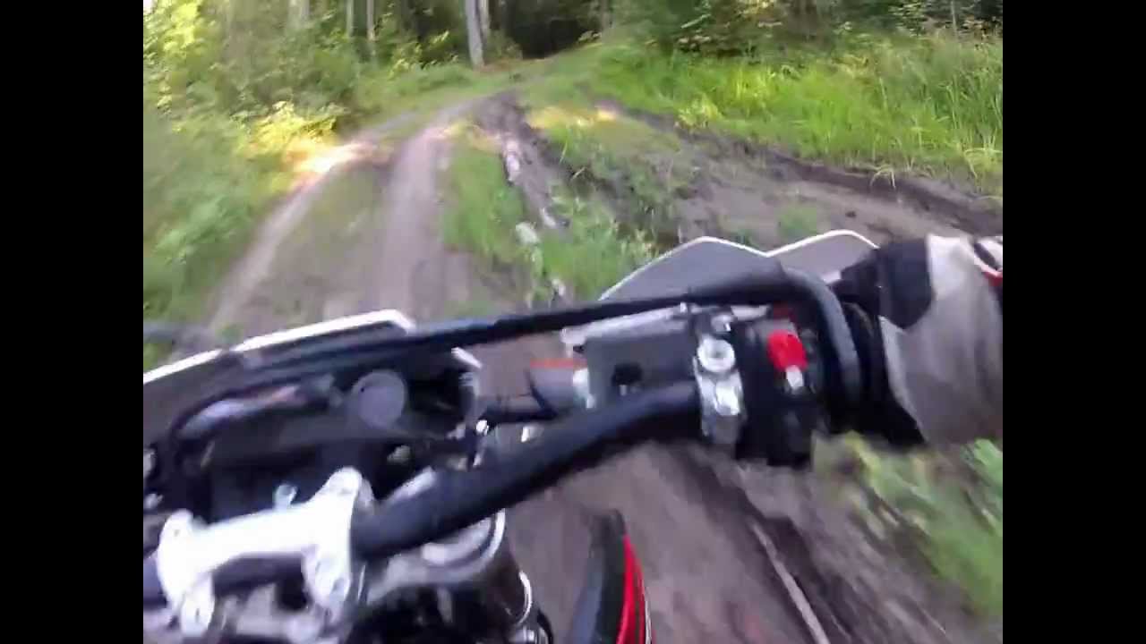 husqvarna te 449 первый полет