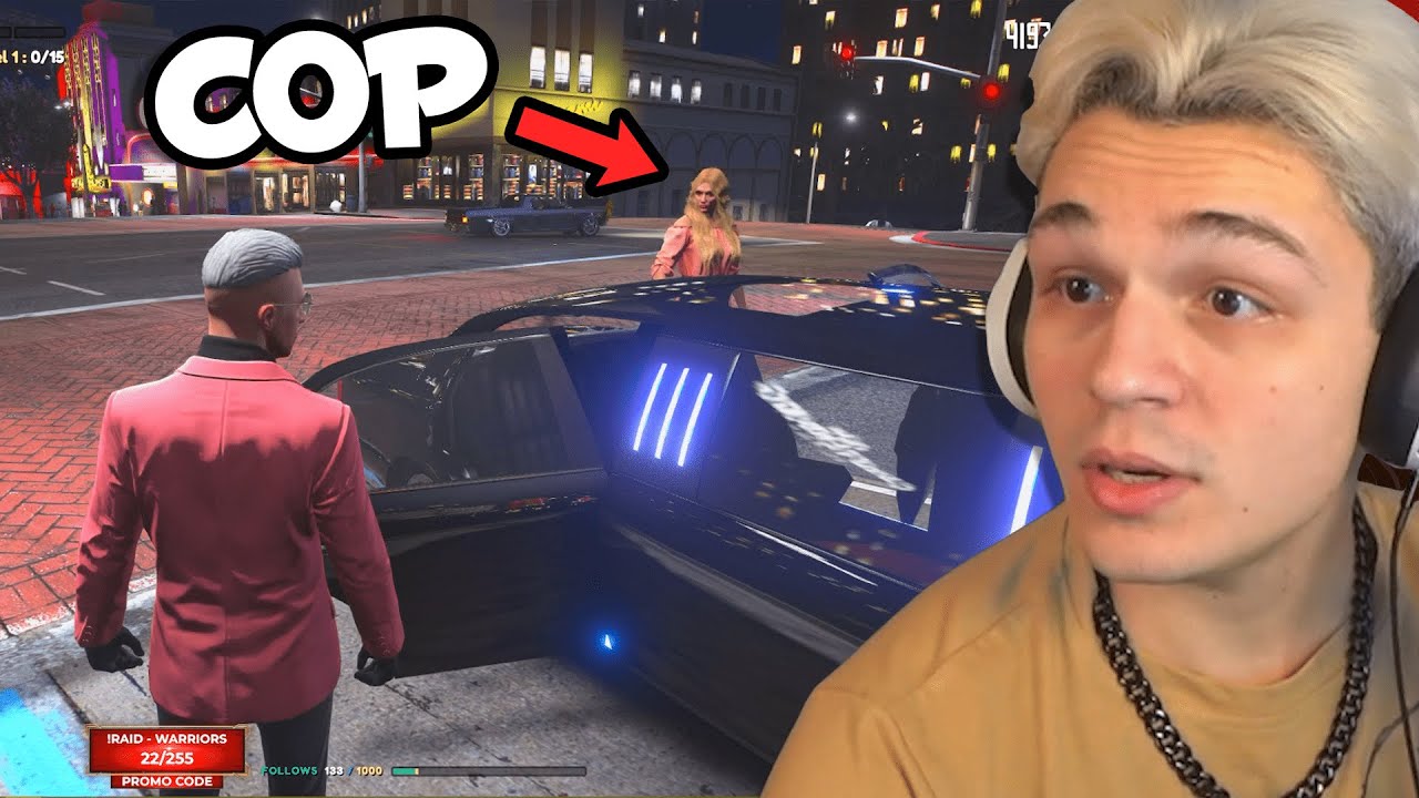 I Took A Cop On A HOT FANCY Date in GTA 5 RP