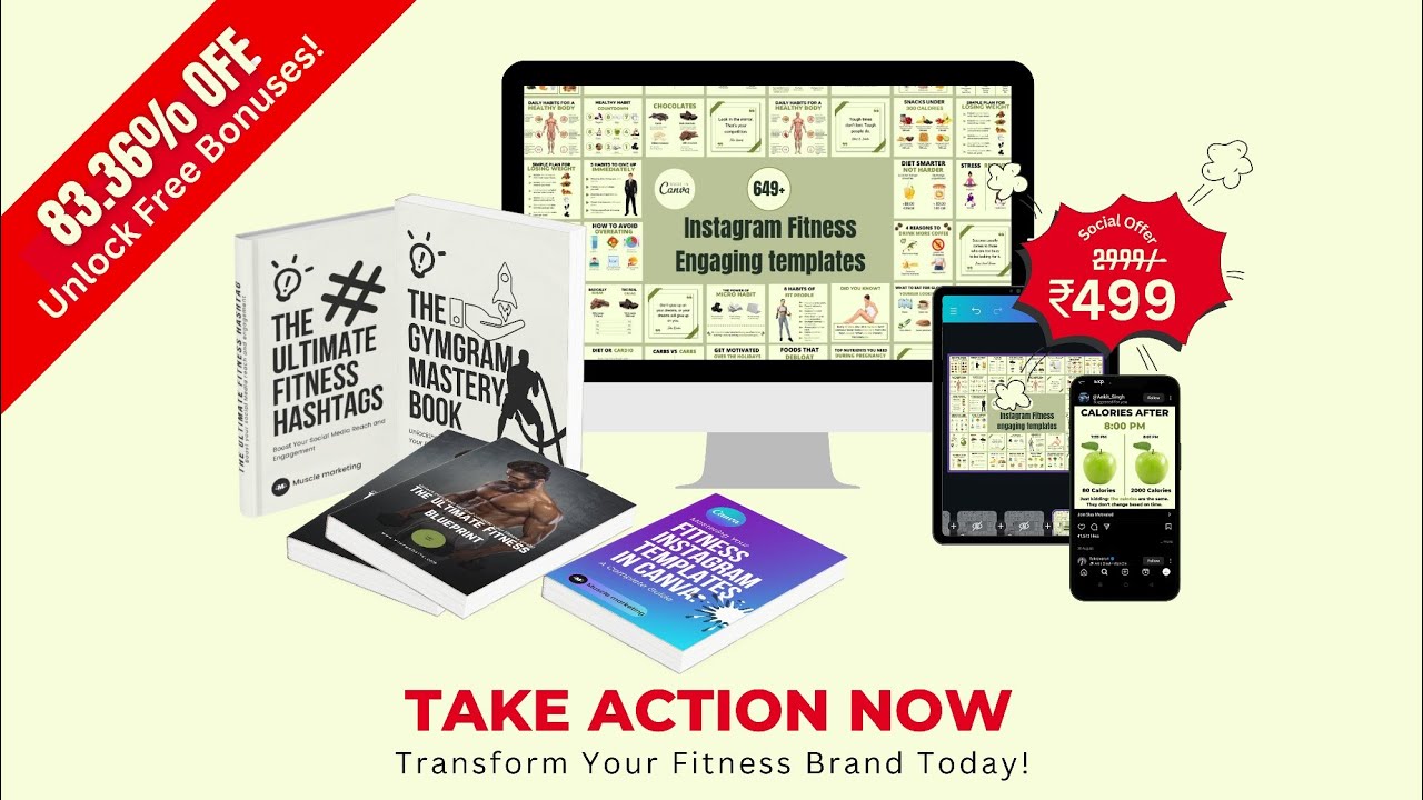 Unlock Your Fitness Brand’s Potential with 649+ Instagram Marketing Solutions! 