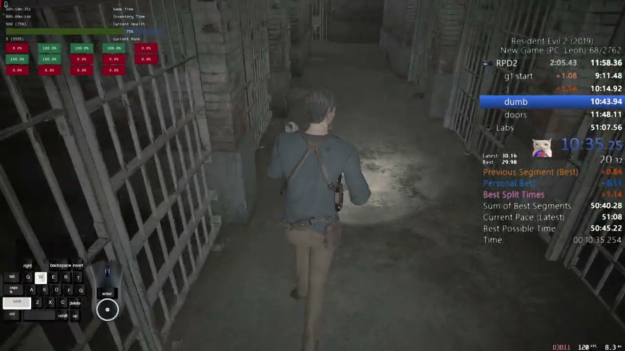 (World Record) Resident Evil 2: Leon A Standard Speedrun - 51:02