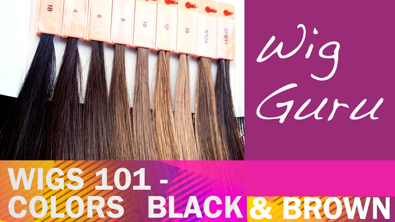 Paula Young Wigs Color Chart