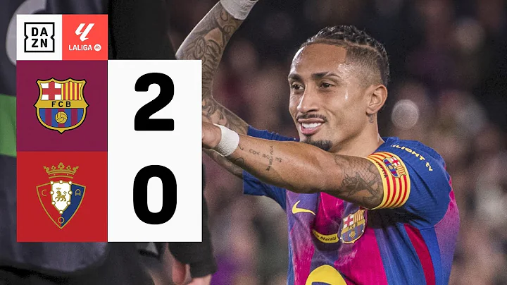 FC Barcelona VS CA Osasuna  (2-0) | Resumen y goles | Highlights LALIGA EA SPORTS