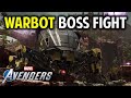 Warbot boss fight  how to defeat the warbot  agony and the ant hill  marvels avengers