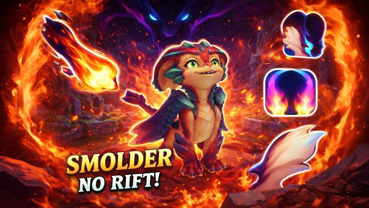 Smoler Wild Rift Skin SMOLDER O NOVO ADC ! WILD RIFT - YouTube