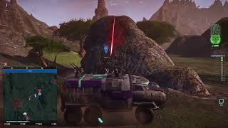 PlanetSide 2 Sunderer vs Mosquito