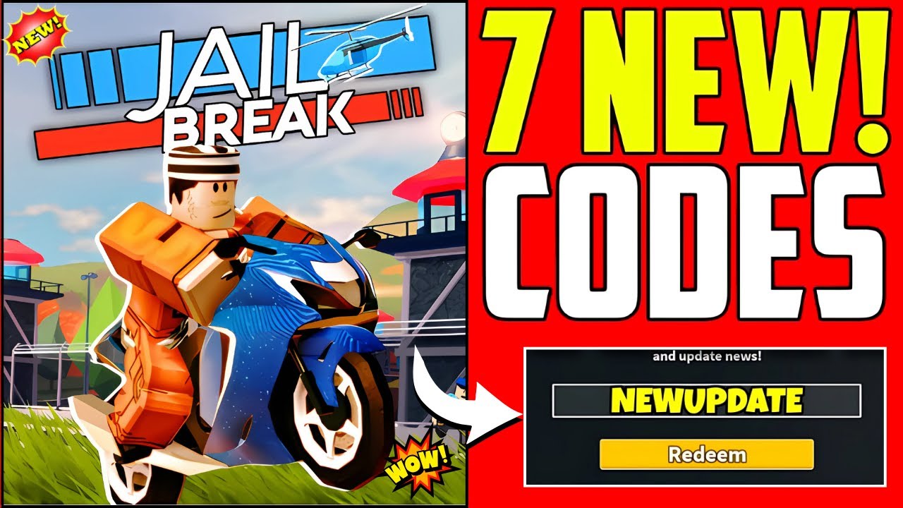 NEW JAILBREAK CODES IN FEBRUARY 2025! ALL WORKING ROBLOX JAILBREAK ...