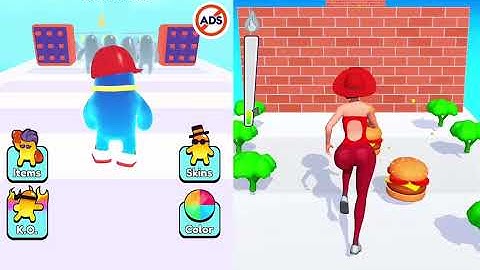 "Join Blob Clash 3D vs Twerk Race 3D Gameplay 🔥 Android & iOS |Max Level Challenge!"