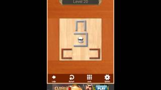 Slide Box Puzzle Level 20 Optimal Solution