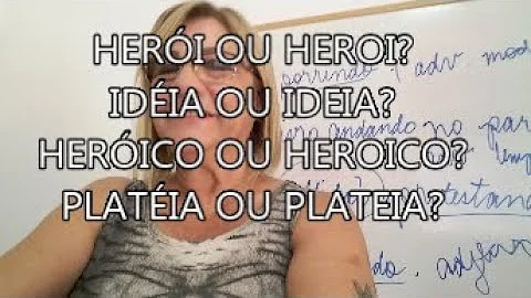 Porque heroico não tem acento e heroico tem?