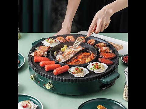 Video Bếp Lẩu Nướng Hàn Quốc 2 Trong 1 - youtube