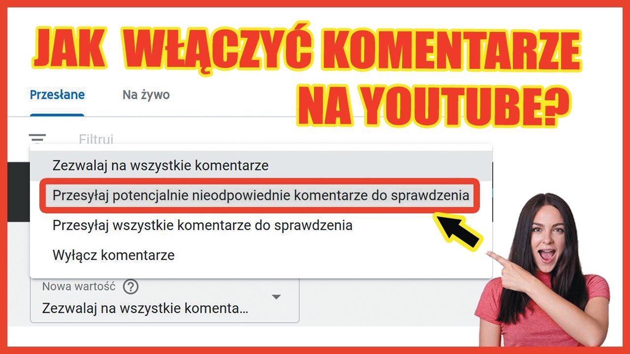 Nie widzę komentarzy na YouTub? Jak włączyć komentarze youtube? - YouTube