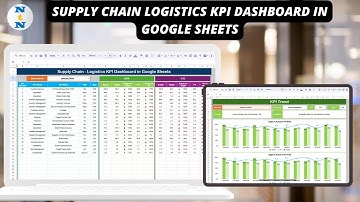 Supply Chain Logistics KPI Dashboard in Google Sheets