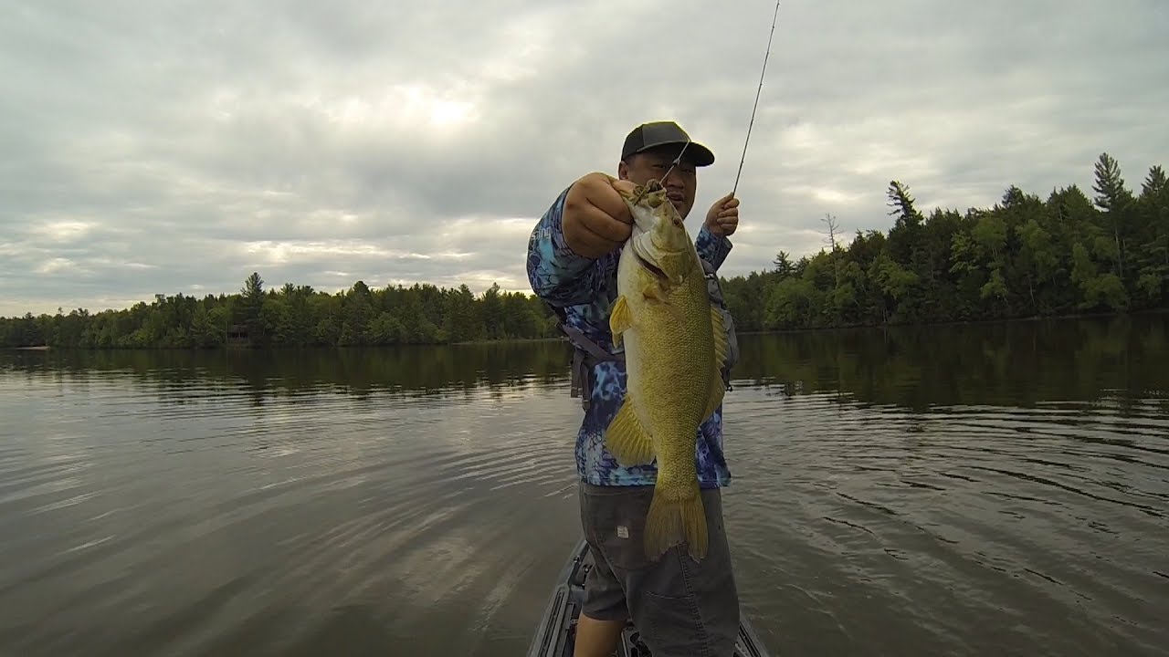 Bass Fishing In Vilas County Wisconsin "I'm Back!" YouTube