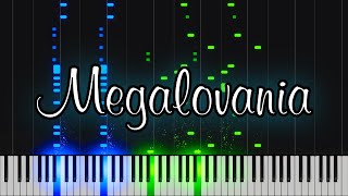 Undertale - Megalovania | Piano Tutorial
