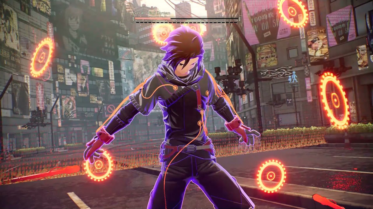 Scarlet Nexus Nagi Karman Fight 1 Phase 9 No Damage No Items  HARD Mode Yuito