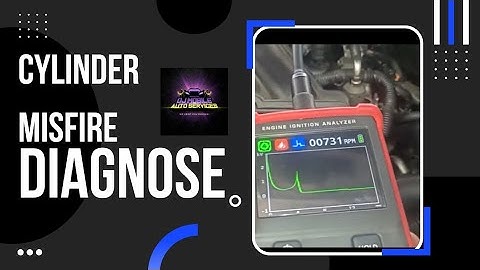 Dead or intermittent cylinder misfire with no check engine light while vehicle idling. Quick video..