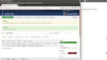Joomla! Content Manager Acceptance suits using Gherkin and Codeception-Browser Log