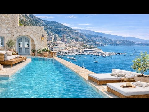 Monaco, 모나코 | Casino 광장 → Harbor | 도보 여행 4K