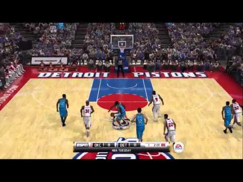 NBA Elite 11 Oklahoma City Thunder @ Detroit Pistons